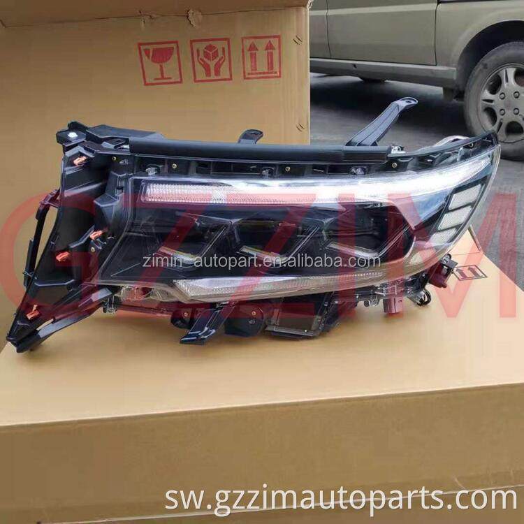 Sehemu za gari abs taa ya mbele ya taa ya mbele kwa toy*ta la*d cruiser pr*fanya 2018